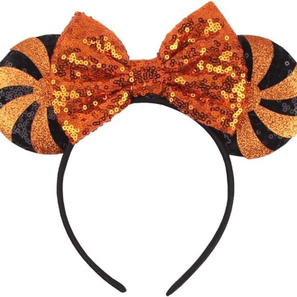 Sequin Pumpkin Spider Ghost Cat Headbands Halloween Costume Party Accessories